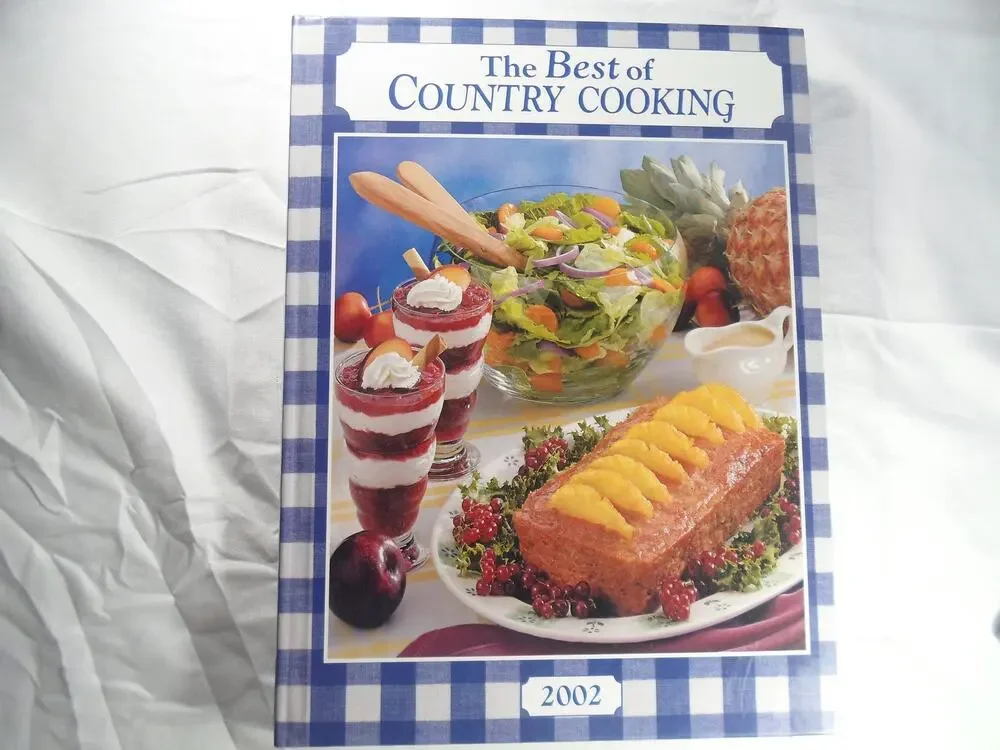 VTG Taste of Home, The Best of Country Cooking 2002 HC GrannyChic ComfortClassic
